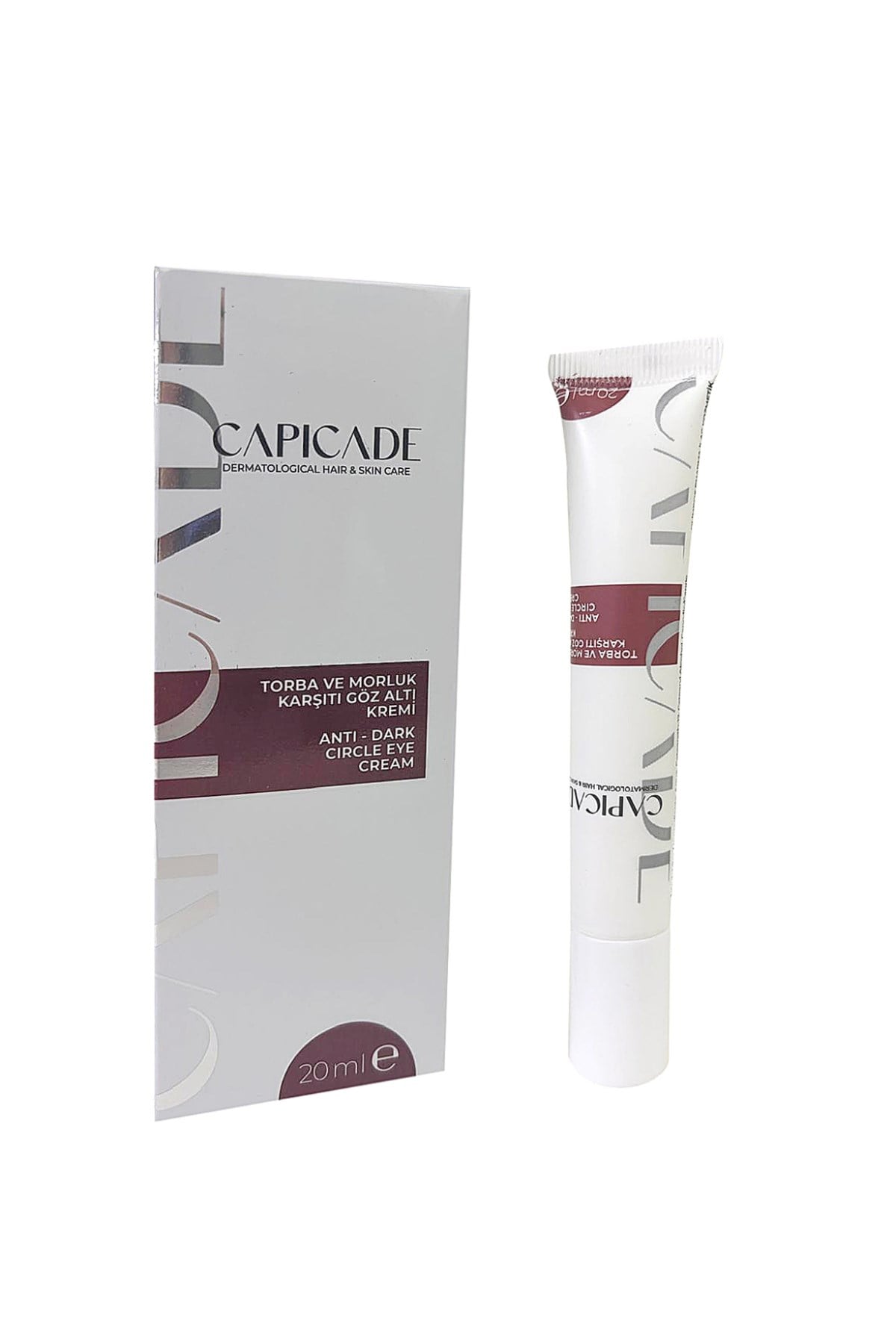 CAPİCADEGÖZ ÇEVRESİ BAKIMICapicade Torba ve Morluk Karşıtı Göz Altı Kremi 20 ml