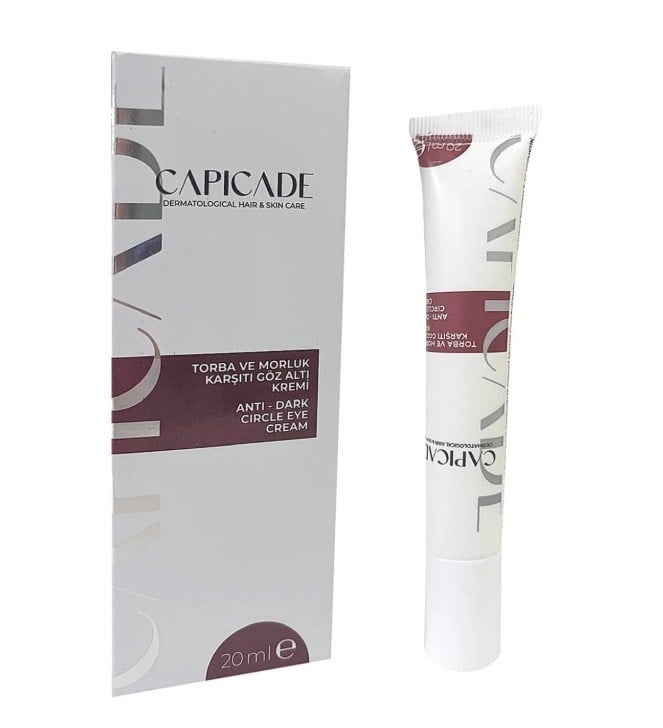 CAPİCADEGÖZ ÇEVRESİ BAKIMICapicade Torba ve Morluk Karşıtı Göz Altı Kremi 20 ml