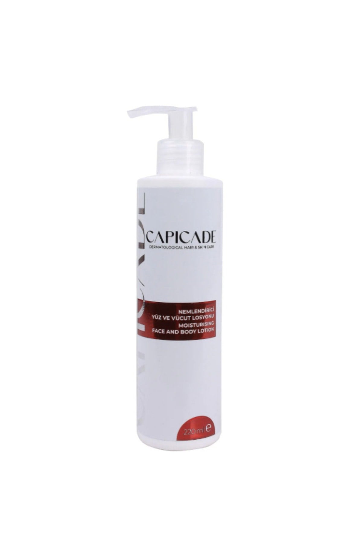 CAPİCADEVÜCUT NEMLENDİRİCİLERCapicade Nemlendirici Yüz ve Vücut Losyonu 220 ml
