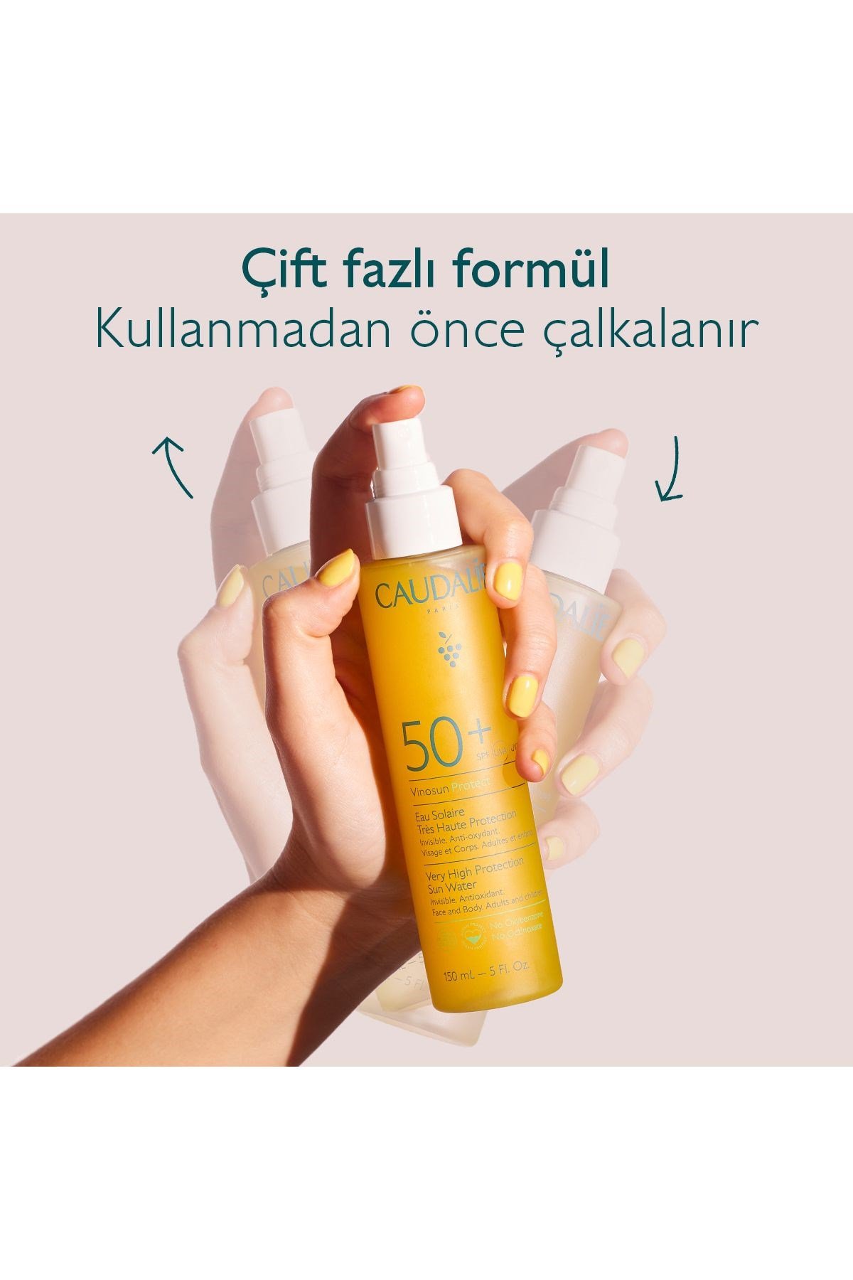 CAUDALİECİLT BAKIM ÜRÜNLERİCaudalie Vinosun Very High Protection Water SPF50 150 ml