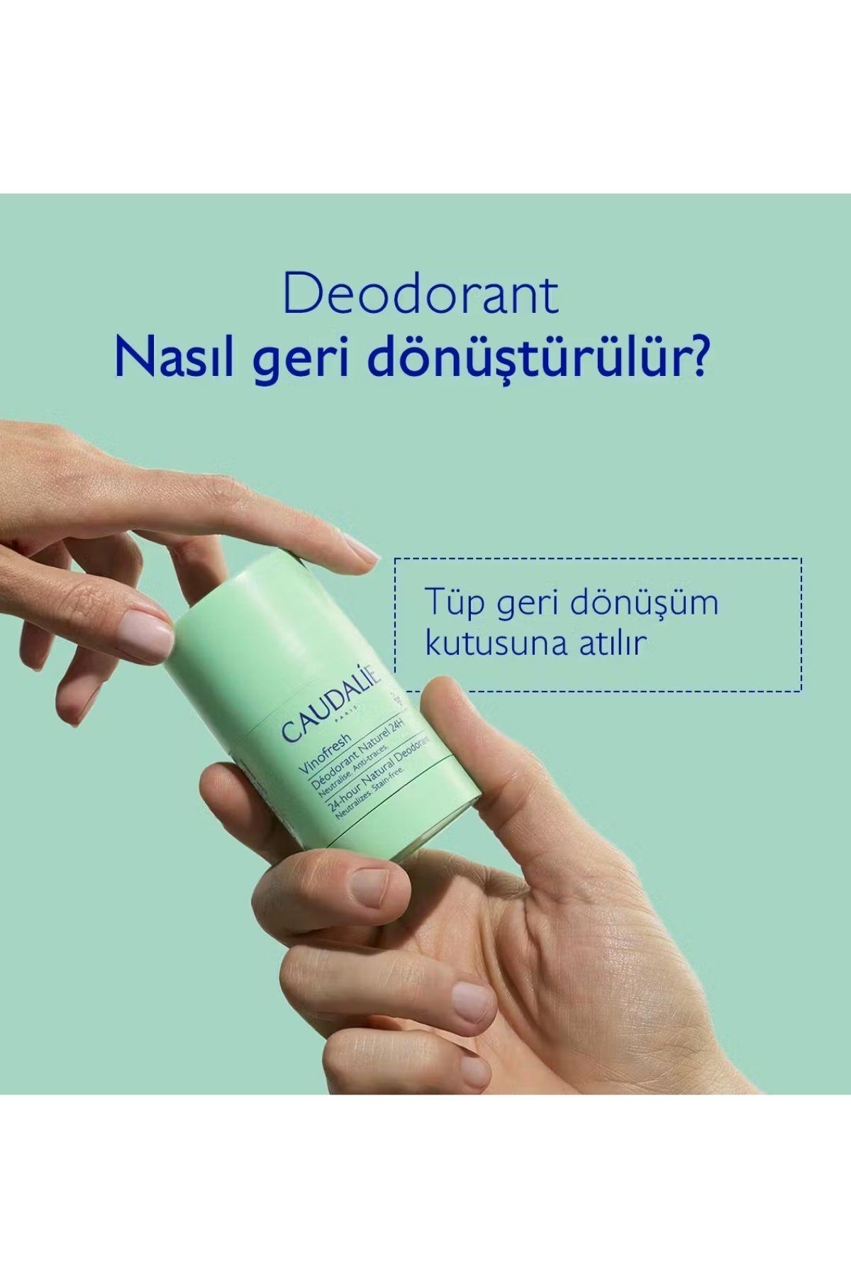 CAUDALİEDEODORANT & ROLL-ONCaudalie Vinofresh Naturel Stick Deodorant 50 gr