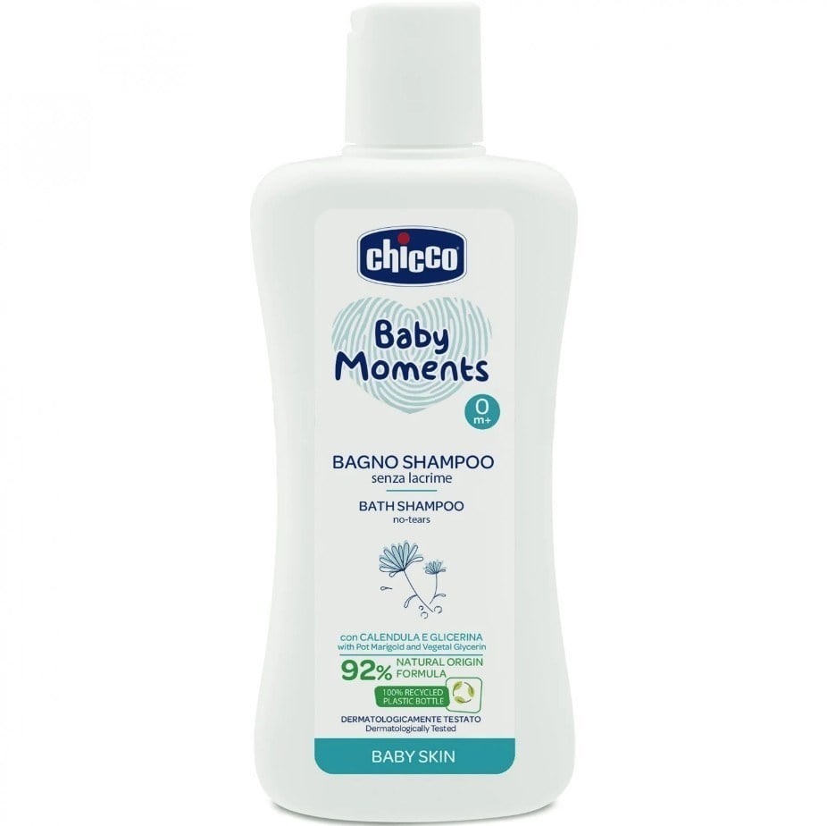 CHICCOBEBEK VE ÇOCUK ŞAMPUANLARIChicco Baby Moments Doğal Saç Ve Vücut Şampuanı 200 ml