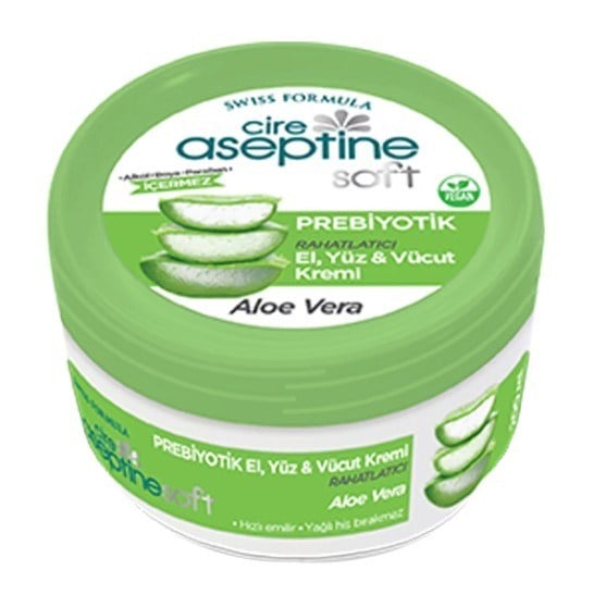 CİRE ASEPTİNENEMLENDİRİCİLERCire Aseptine Soft Aloe Vera Prebiyotik Krem 200 ml