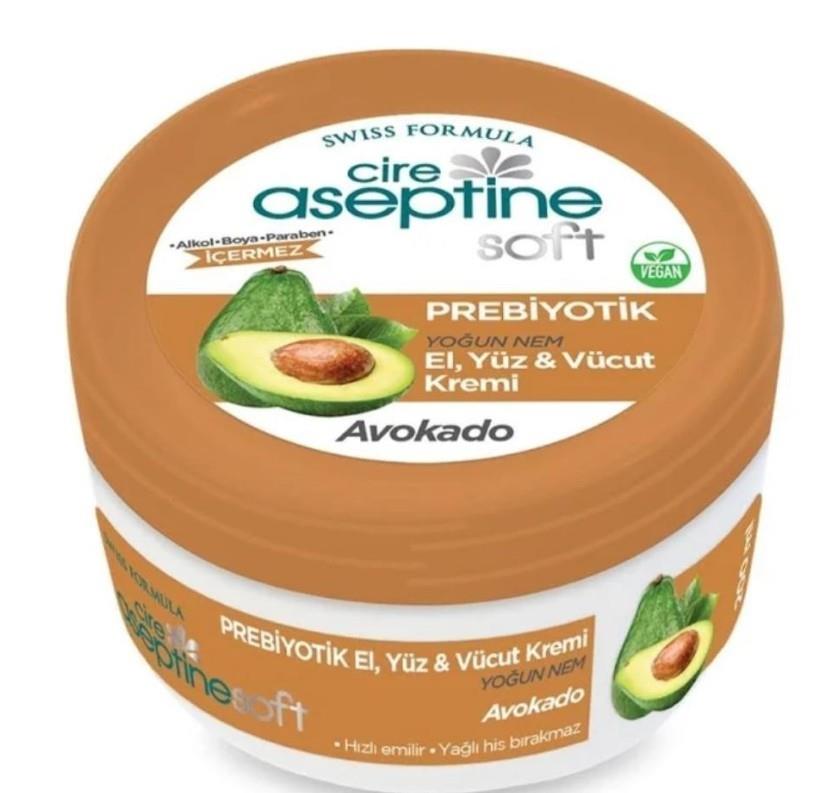 CİRE ASEPTİNENEMLENDİRİCİLERCire Aseptine Soft Avokado Prebiyotik Krem 200 ml
