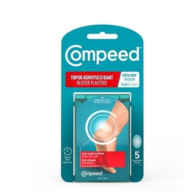 CompeedAYAK KREMLERİCompeed Topuk Koruyucu Bant Orta Boy 5'li