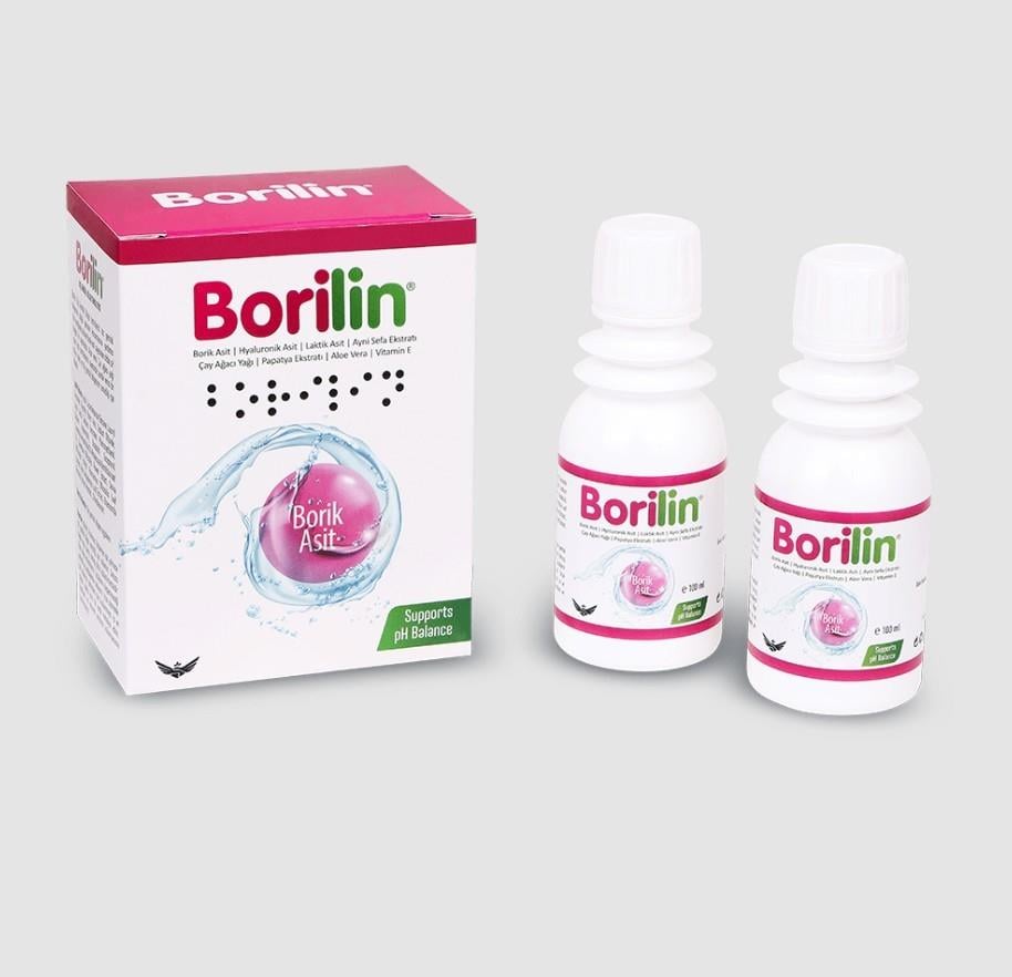 CONVİTAKAYGANLAŞTIRICI VE DİĞER ÜRÜNLERBorilin Dış Genital Bölge Temizleyici 2x100 ml