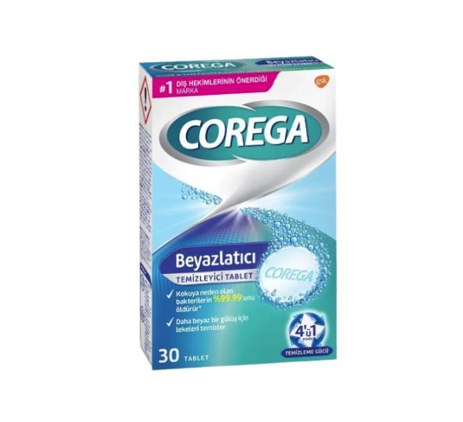 COREGAAĞIZ VE DİŞ BAKIMICorega Diş Protezi Beyazlatıcı Temizleyici 30 Tablet
