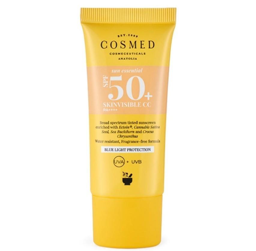 COSMEDGÜNEŞ ÜRÜNLERİCosmed Sun Essential Spf50+ Skinvisible CC Krem 30 ml