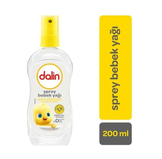 DALİNBEBEK İHTİYAÇLARIDalin Bebek Yağı Sprey 200 ml