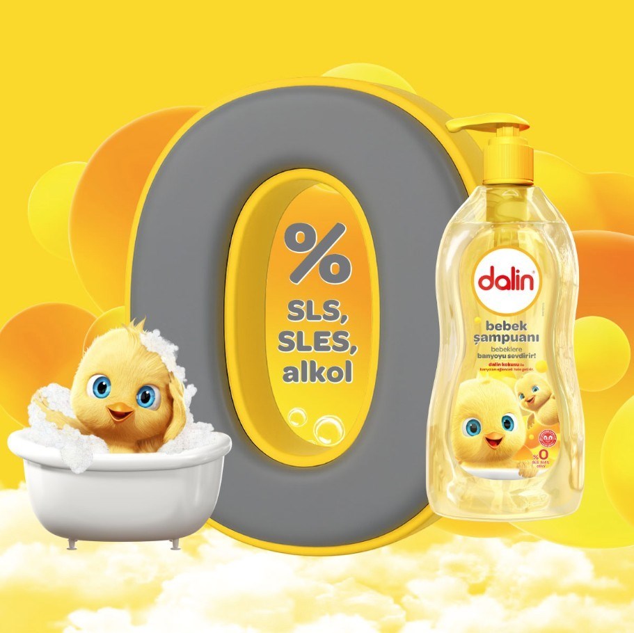 DALİNBEBEK VE ÇOCUK ŞAMPUANLARIDalin Bebek Şampuanı 700 ml