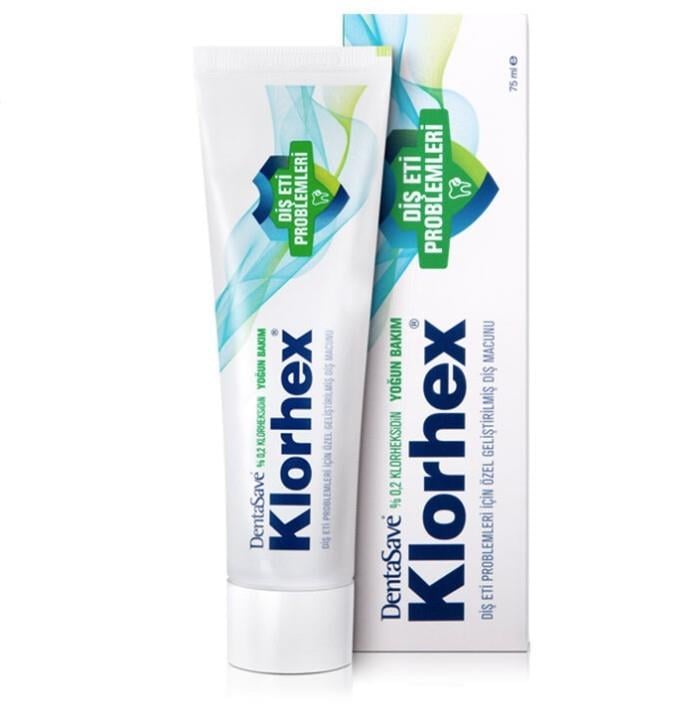 DentasaveDİŞ MACUNLARIDentaSave %0,2 Klorhex Yoğun Bakım Diş Macunu 75 ml