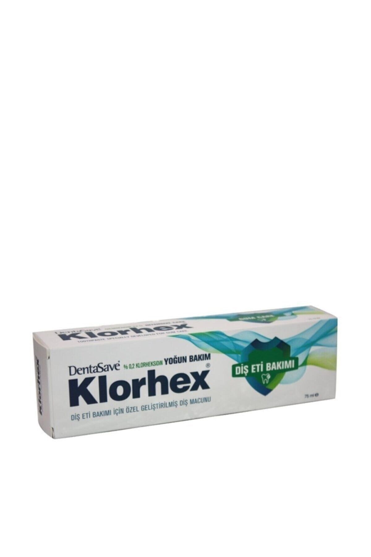 DentasaveDİŞ MACUNLARIDentaSave %0,2 Klorhex Yoğun Bakım Diş Macunu 75 ml