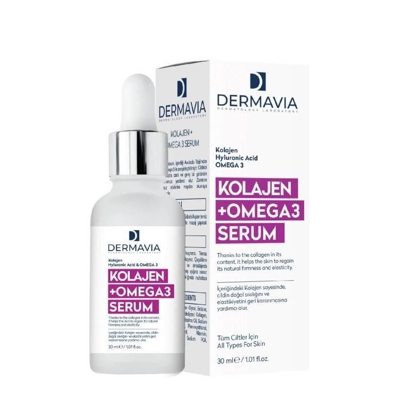 DERMAVIACİLT BAKIM SERUMLARIDermavia Kolajen + Omega 3 Serum 30 ml