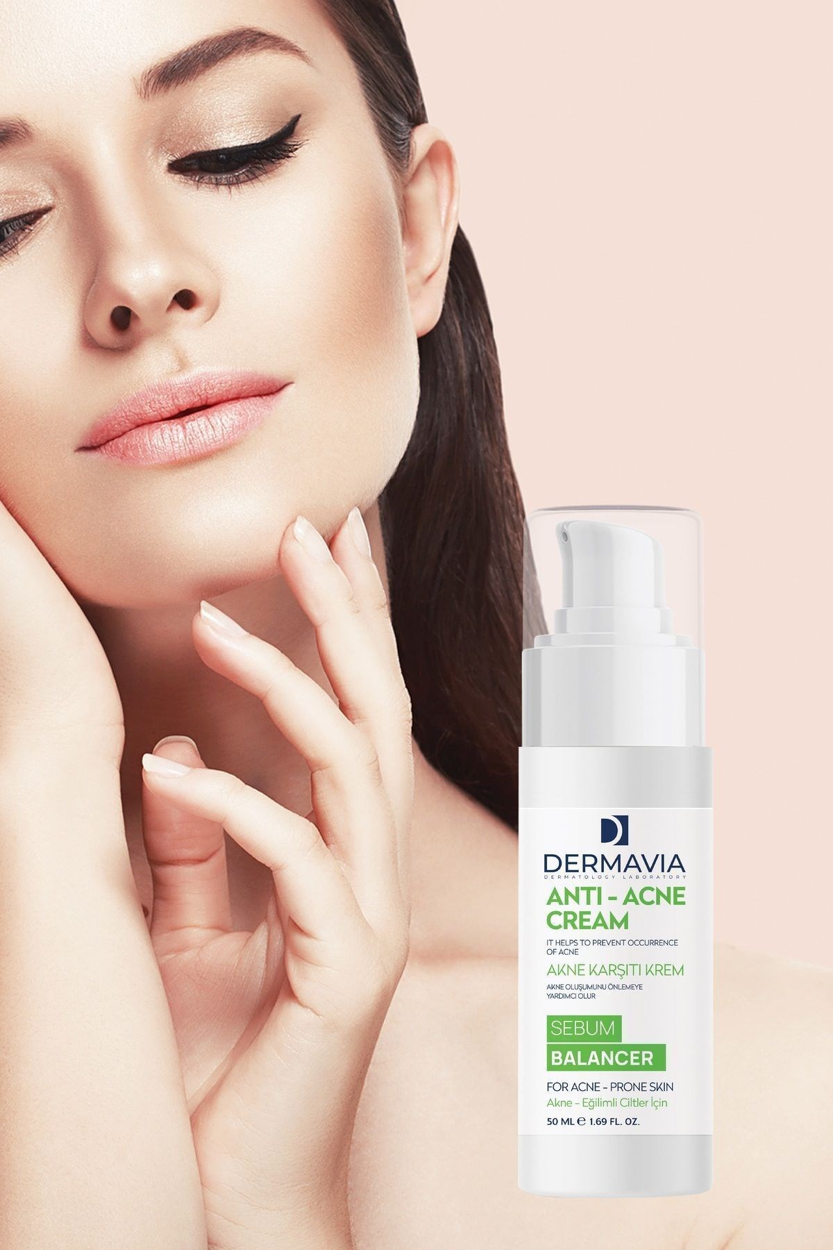 DERMAVIALEKE BAKIMIDermavia Akne Karşıtı Krem 50 ml