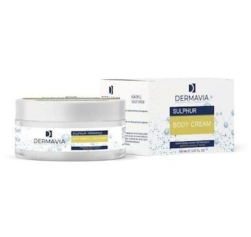 DERMAVIANEMLENDİRİCİLERDermavia Kükürtlü Vücut Kremi 150 ml