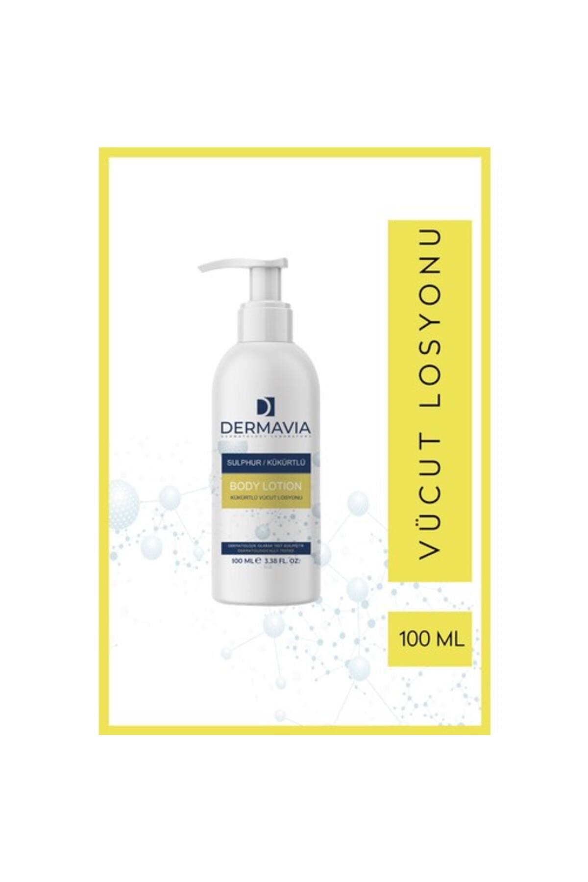 DERMAVIAVÜCUT NEMLENDİRİCİLERDermavia Kükürtlü Vücut Losyonu 100 ml