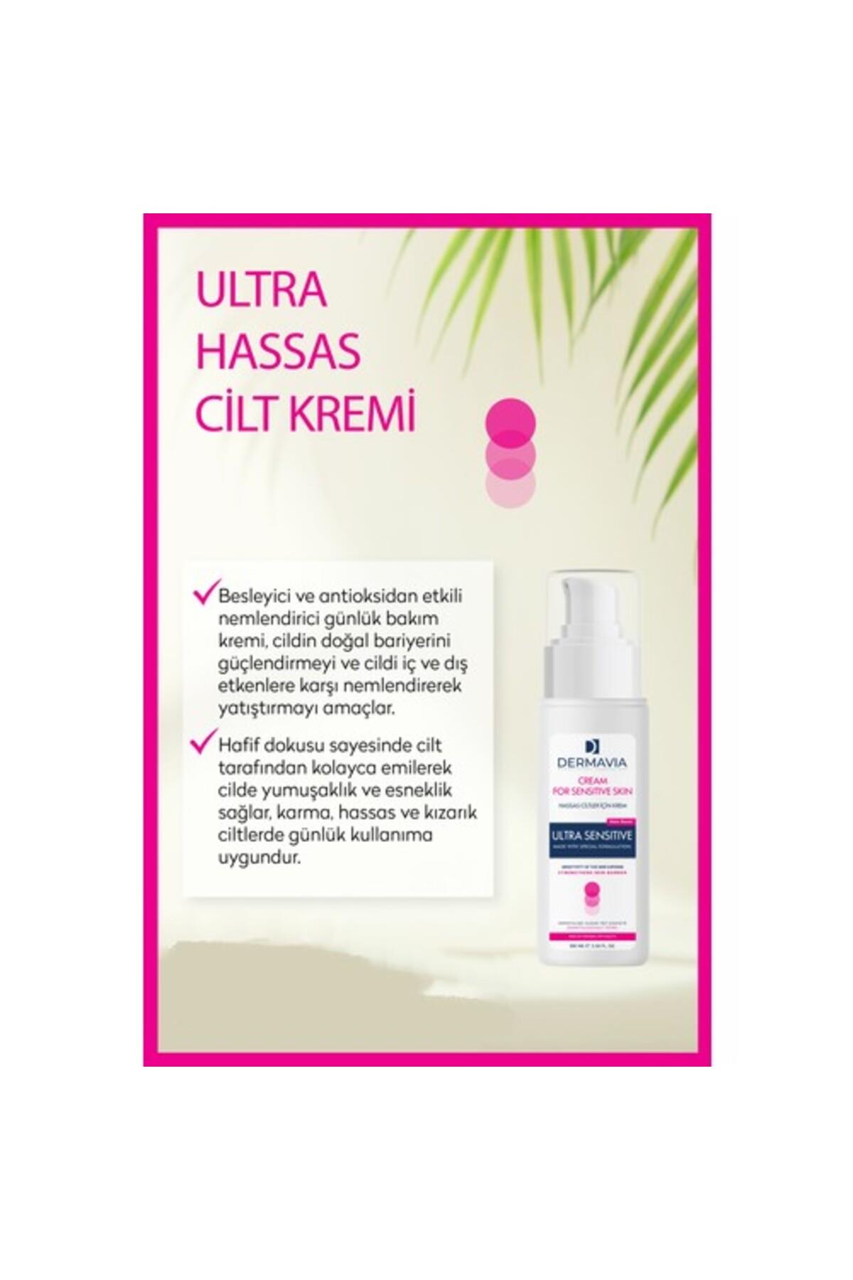 DERMAVIAVÜCUT NEMLENDİRİCİLERDermavia Hassas Ciltler İçin Krem 100 ml
