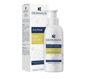 DERMAVIAVÜCUT NEMLENDİRİCİLERDermavia Kükürtlü Vücut Losyonu 100 ml