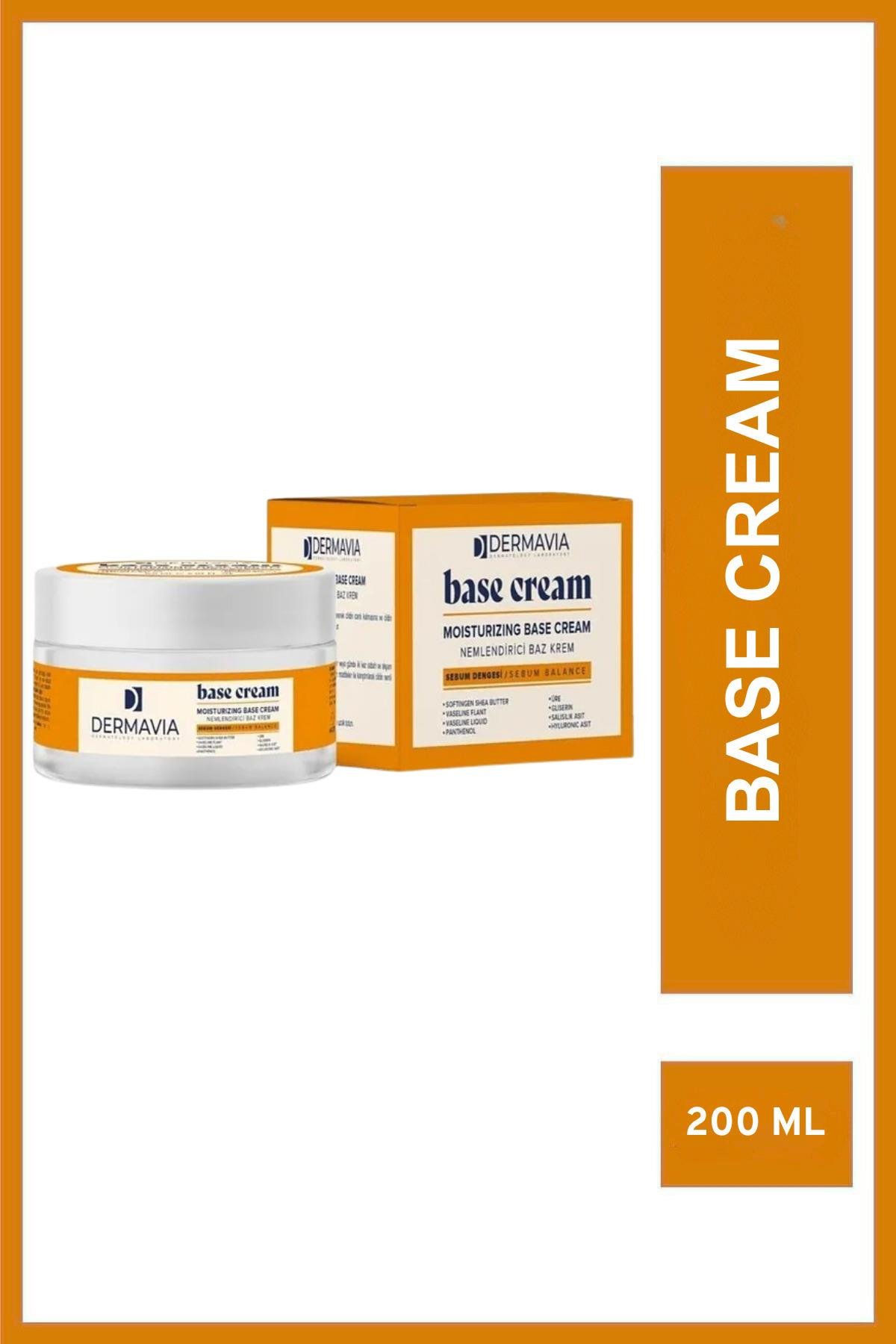 DERMAVIAVÜCUT NEMLENDİRİCİLERDermavia Nemlendirici Baz Krem 100 ml