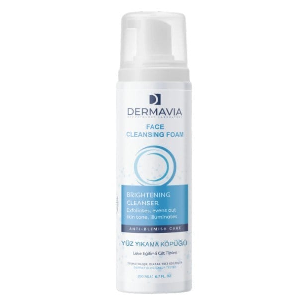 DERMAVIAYÜZ TEMİZLEYİCİLERDermavia Face Cleansing Leke Yıkama Köpüğü 200 ml