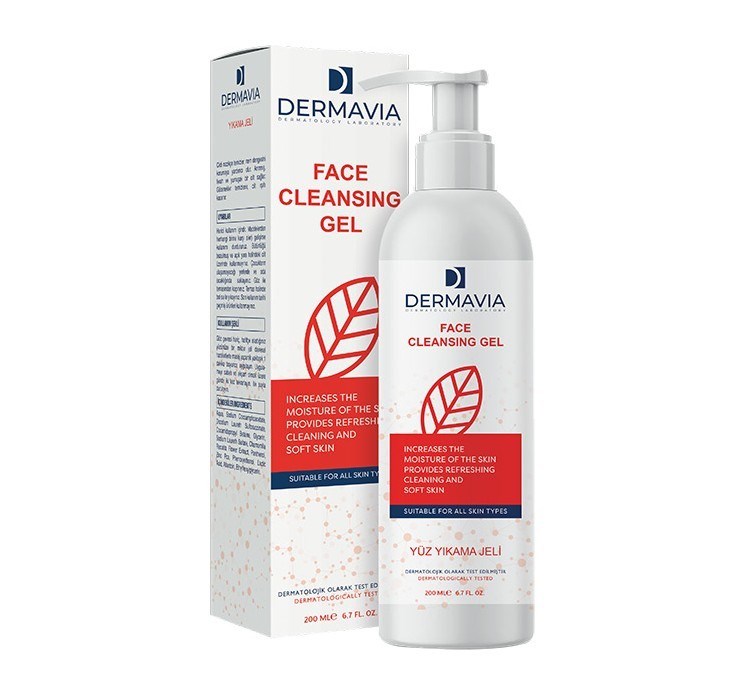 DERMAVIAYÜZ TEMİZLEYİCİLERDermavia Laktik Asit Yüz Yıkama Jeli 200 ml