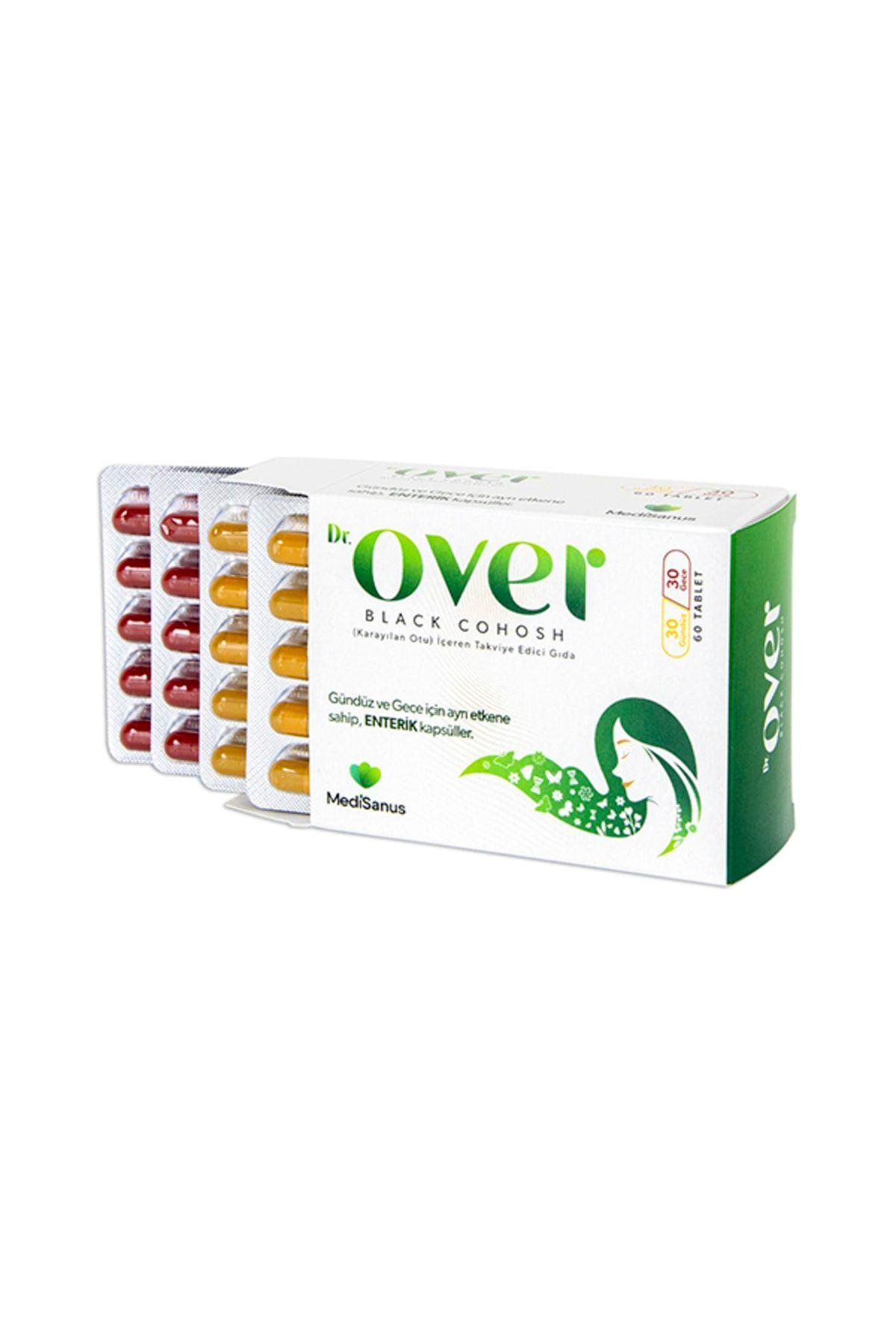 DR OVERVİTAMİN-MİNERALLERDr. Over Black Cohosh Karayılan Otu 60 Tablet