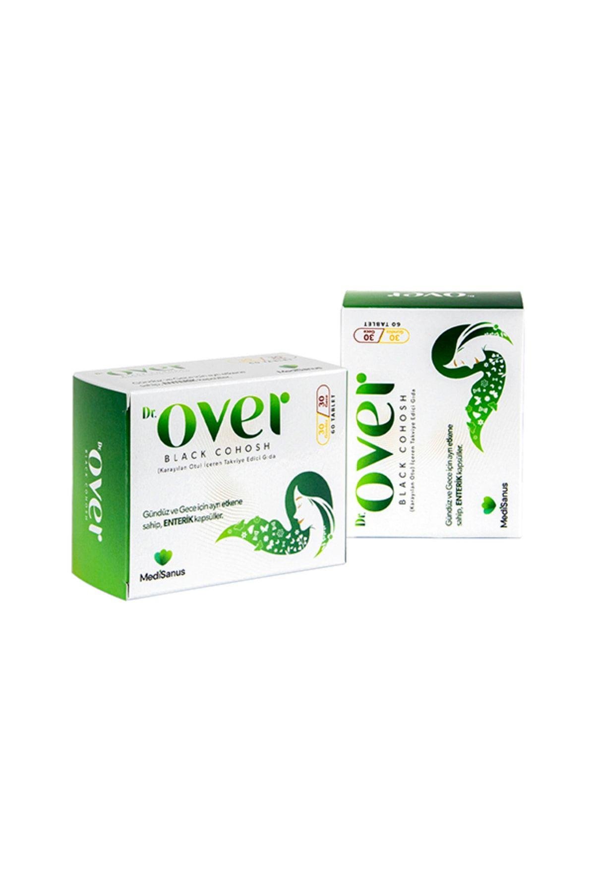 DR OVERVİTAMİN-MİNERALLERDr. Over Black Cohosh Karayılan Otu 60 Tablet