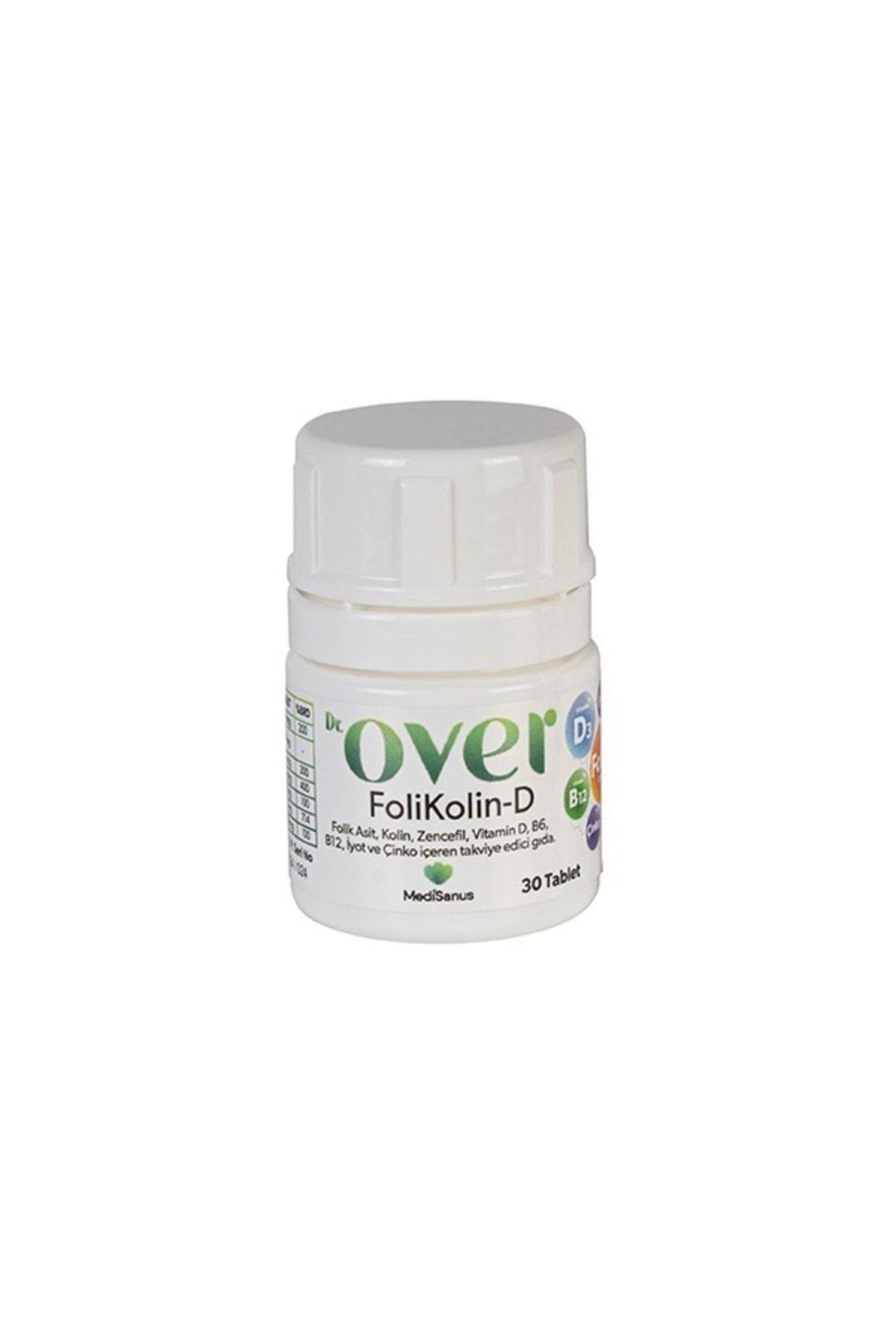 DR OVERVİTAMİN-MİNERALLERDr. Over Folikolin D 30 Tablet