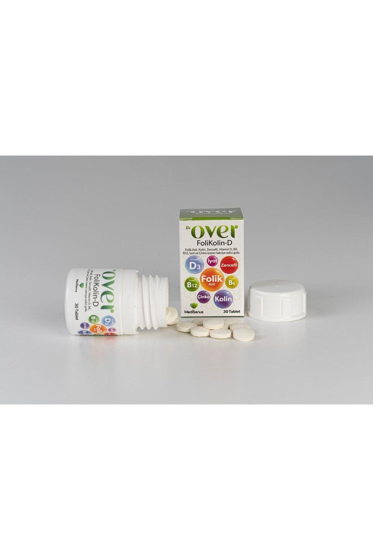 DR OVERVİTAMİN-MİNERALLERDr. Over Folikolin D 30 Tablet