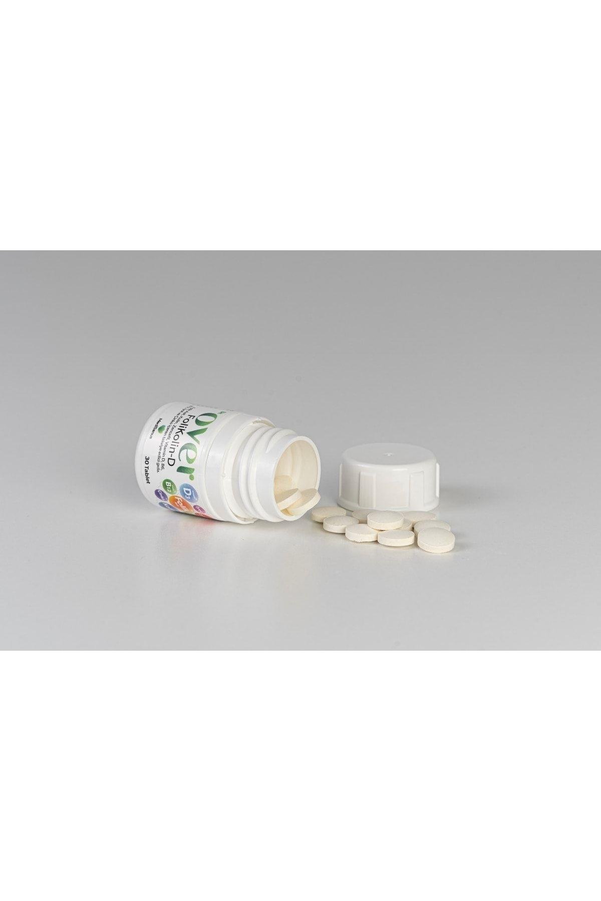 DR OVERVİTAMİN-MİNERALLERDr. Over Folikolin D 30 Tablet