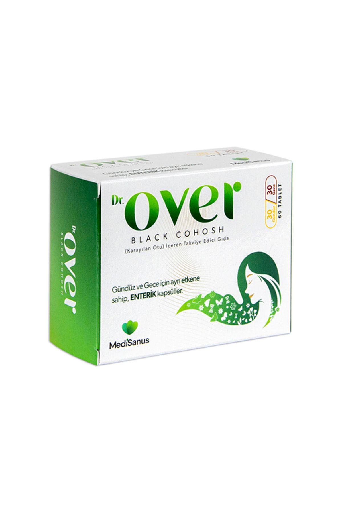 DR OVERVİTAMİN-MİNERALLERDr. Over Black Cohosh Karayılan Otu 60 Tablet