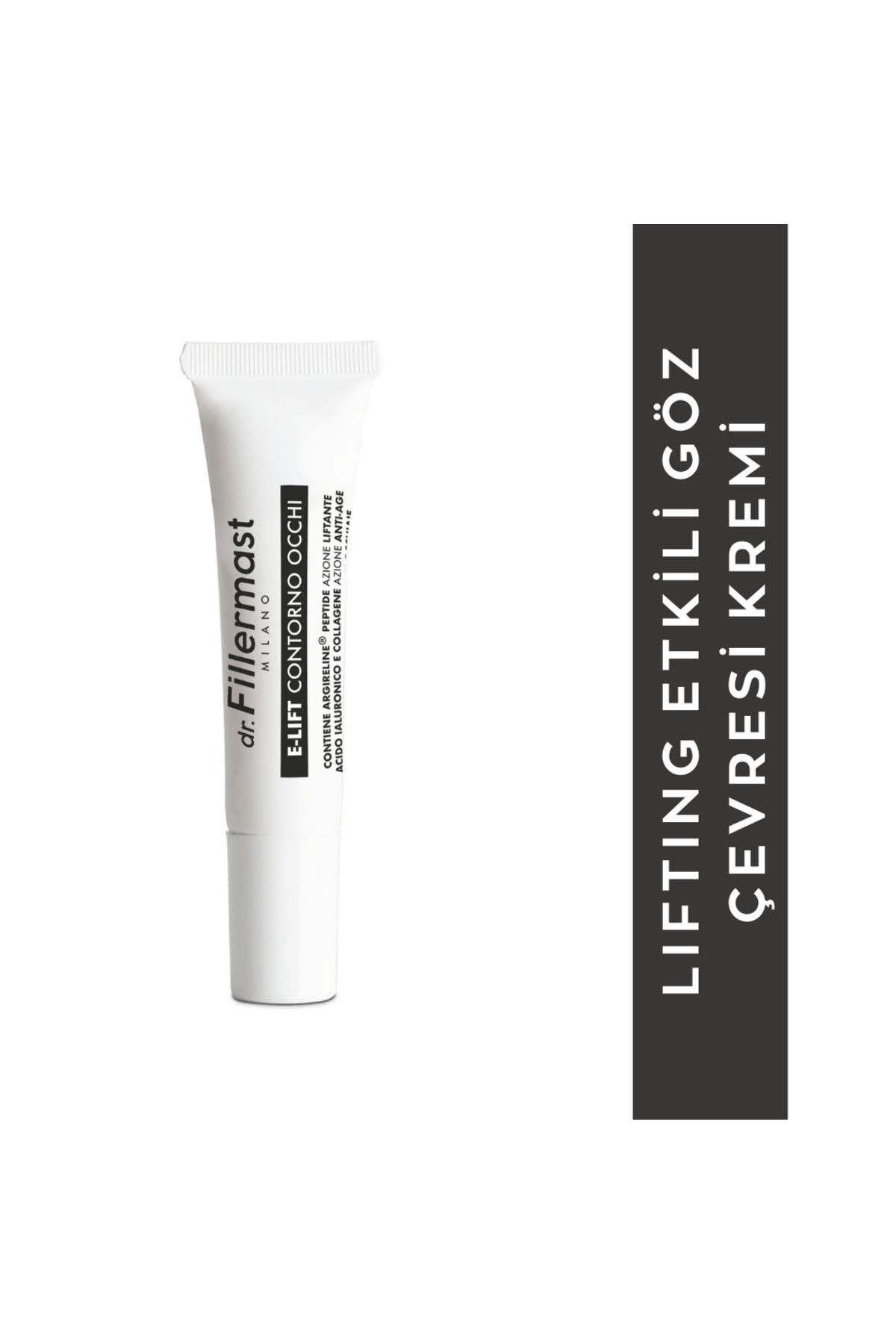 Dr. FillermastGÖZ ÇEVRESİ BAKIMIDr.Fillermast E-Lift Contorno Occhi Göz Çevresi Bakım Kremi 15 ml