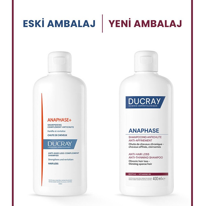 DUCRAYŞAMPUANLARDucray Anaphase Dökülme Karşıtı Şampuan 400 ml