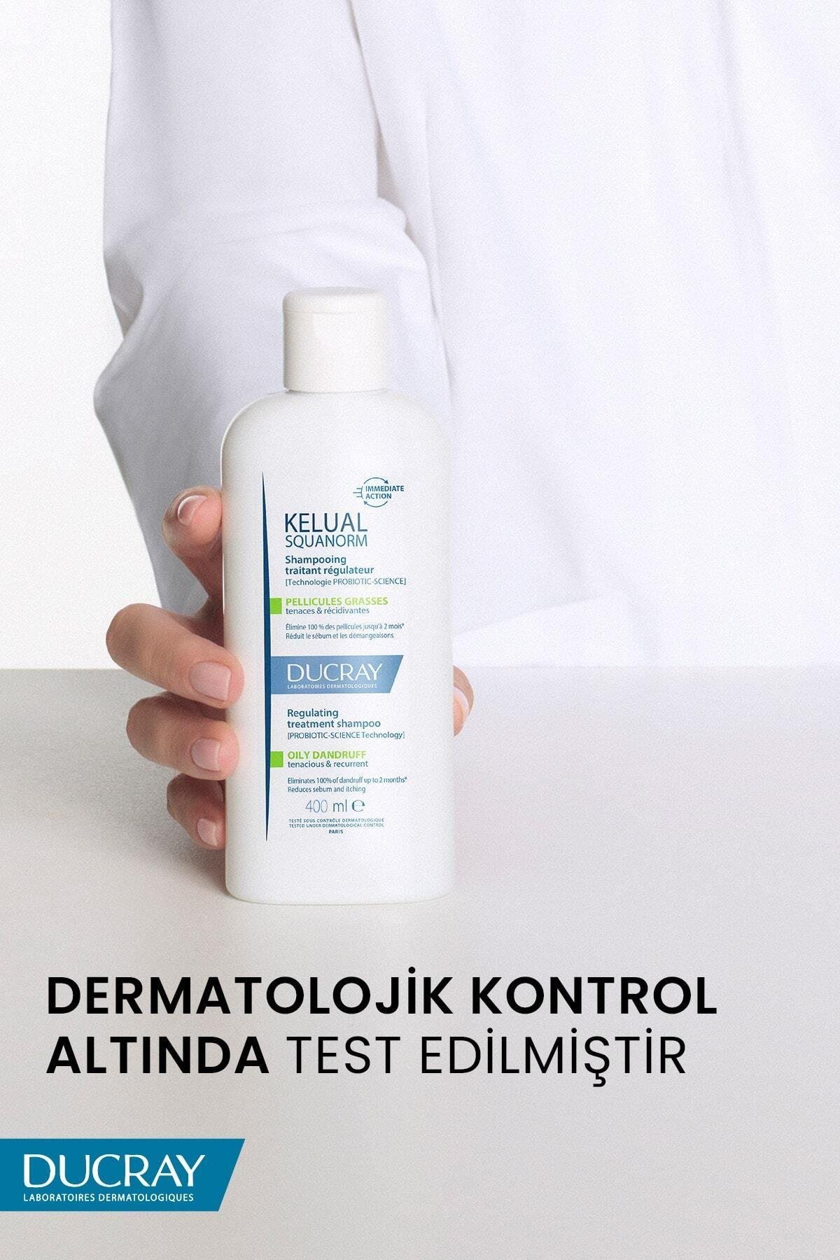 DUCRAYŞAMPUANLARDucray Kelual Squanorm Normal ve Yağlı Saçlar İçin Kepek Karşıtı Şampuan 400 ml