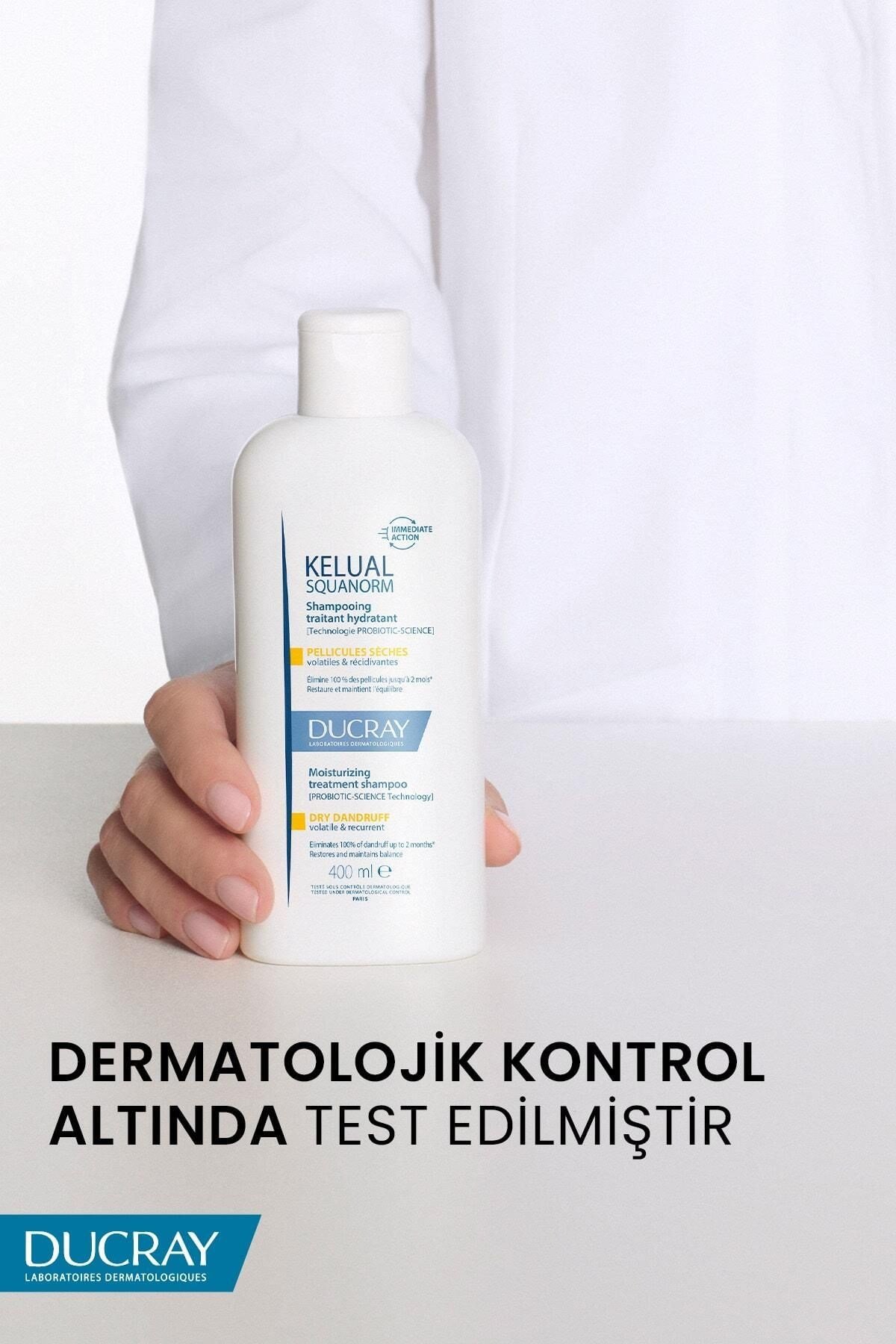 DUCRAYŞAMPUANLARDucray Kelual Squanorm Kuru Saçlar İçin Kepek Karşıtı Şampuan 400 ml