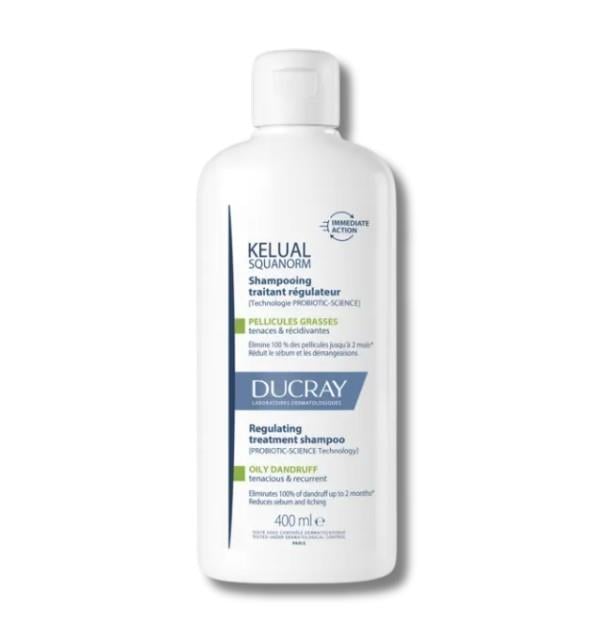 DUCRAYŞAMPUANLARDucray Kelual Squanorm Normal ve Yağlı Saçlar İçin Kepek Karşıtı Şampuan 400 ml