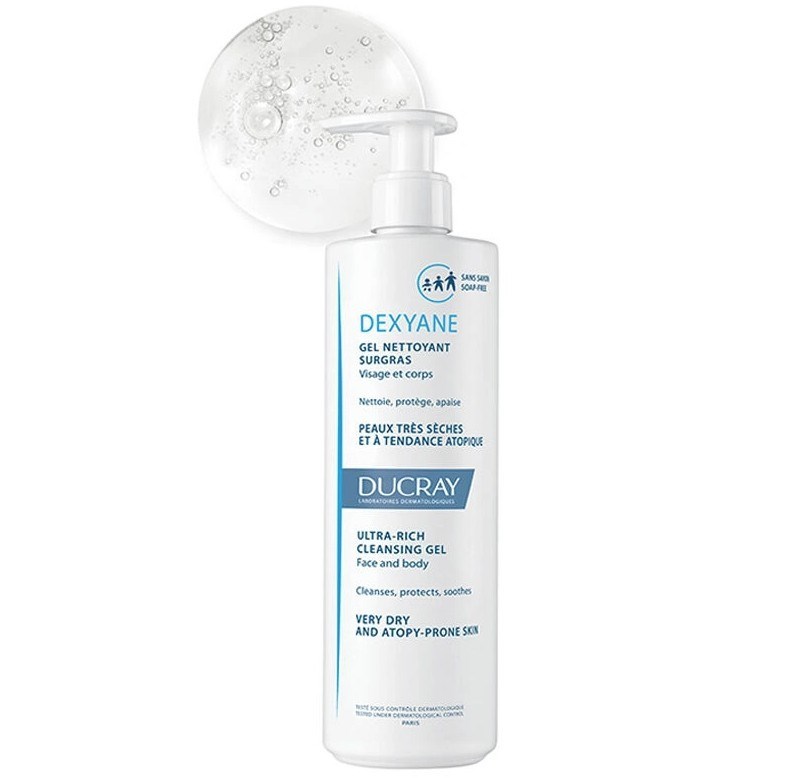 DUCRAYYÜZ TEMİZLEYİCİLERDucray Dexyane Ultra Rich Cleansing Gel 400 ml