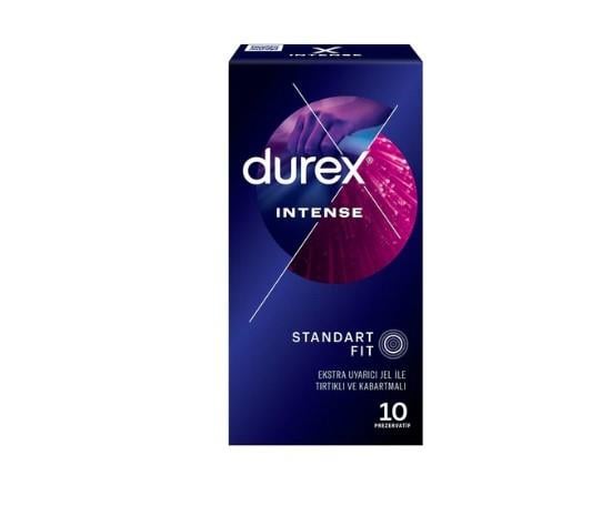 DUREXPREZERVATİFLERDurex Intense Prezervatif 10'lu