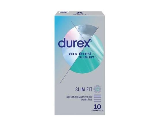 DUREXPREZERVATİFLERDurex Prezervatif Yok Ötesi Slim Fit 10 Adet