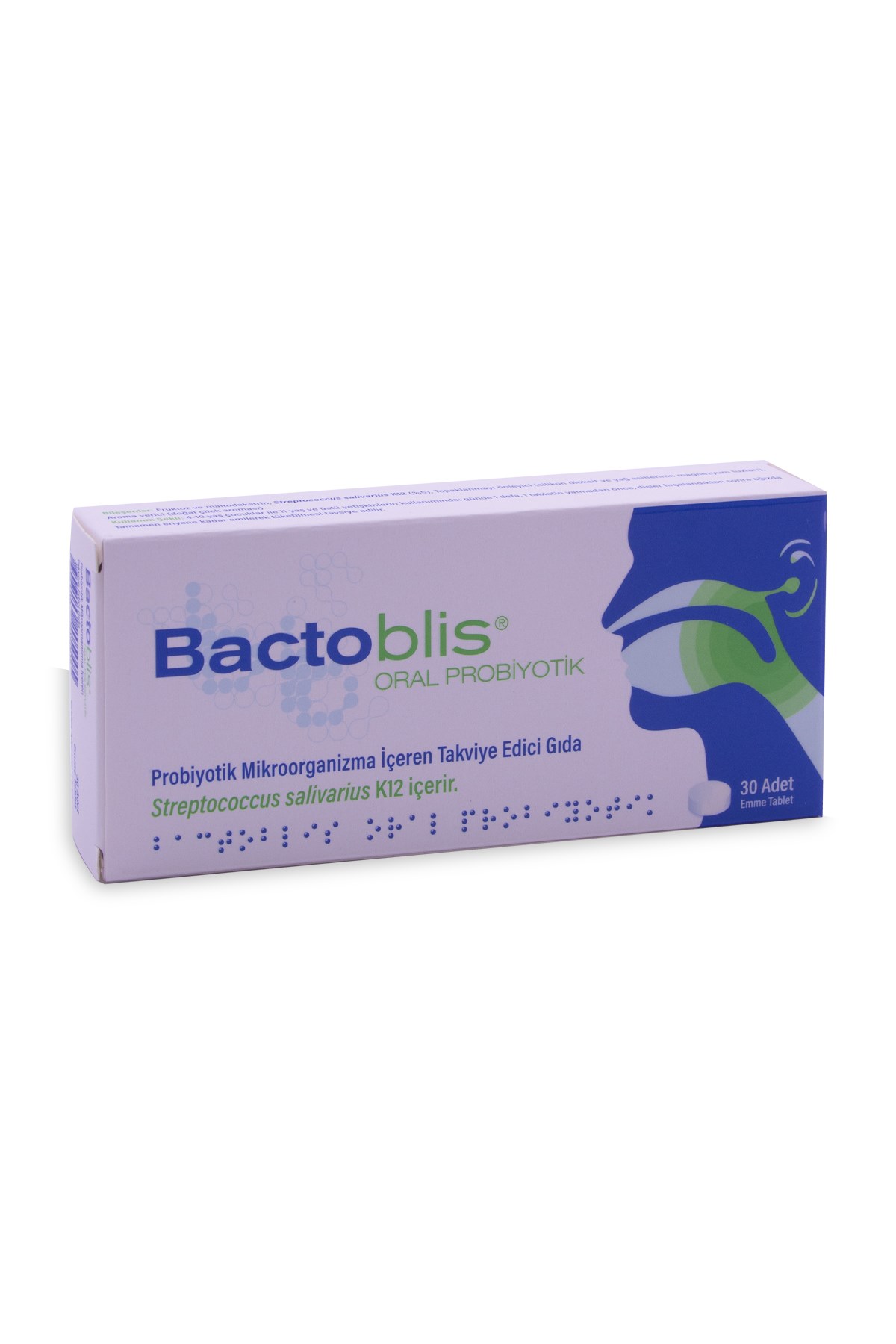 ENAPROBİYOTİKLERBactoblis Probiyotik 30 Tablet