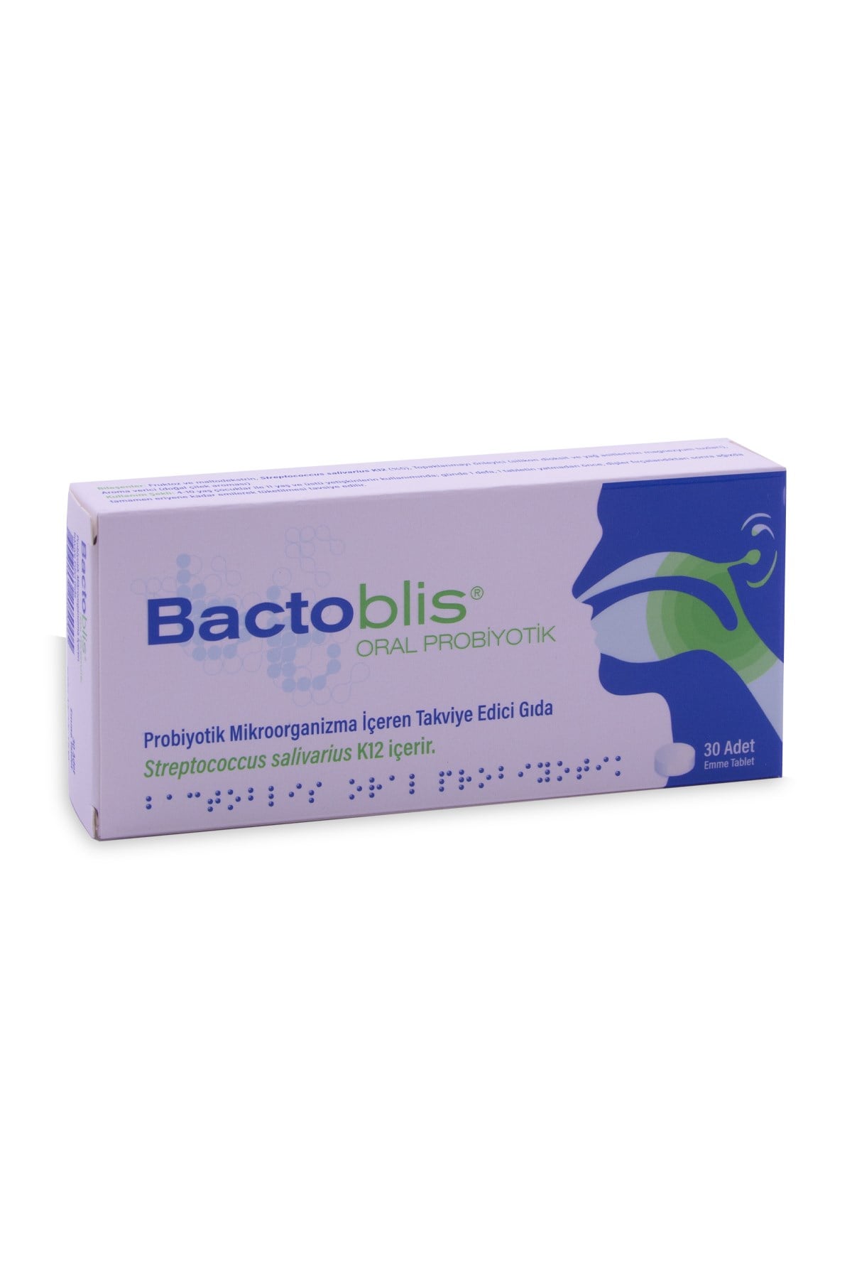 ENAPROBİYOTİKLERBactoblis Probiyotik 30 Tablet