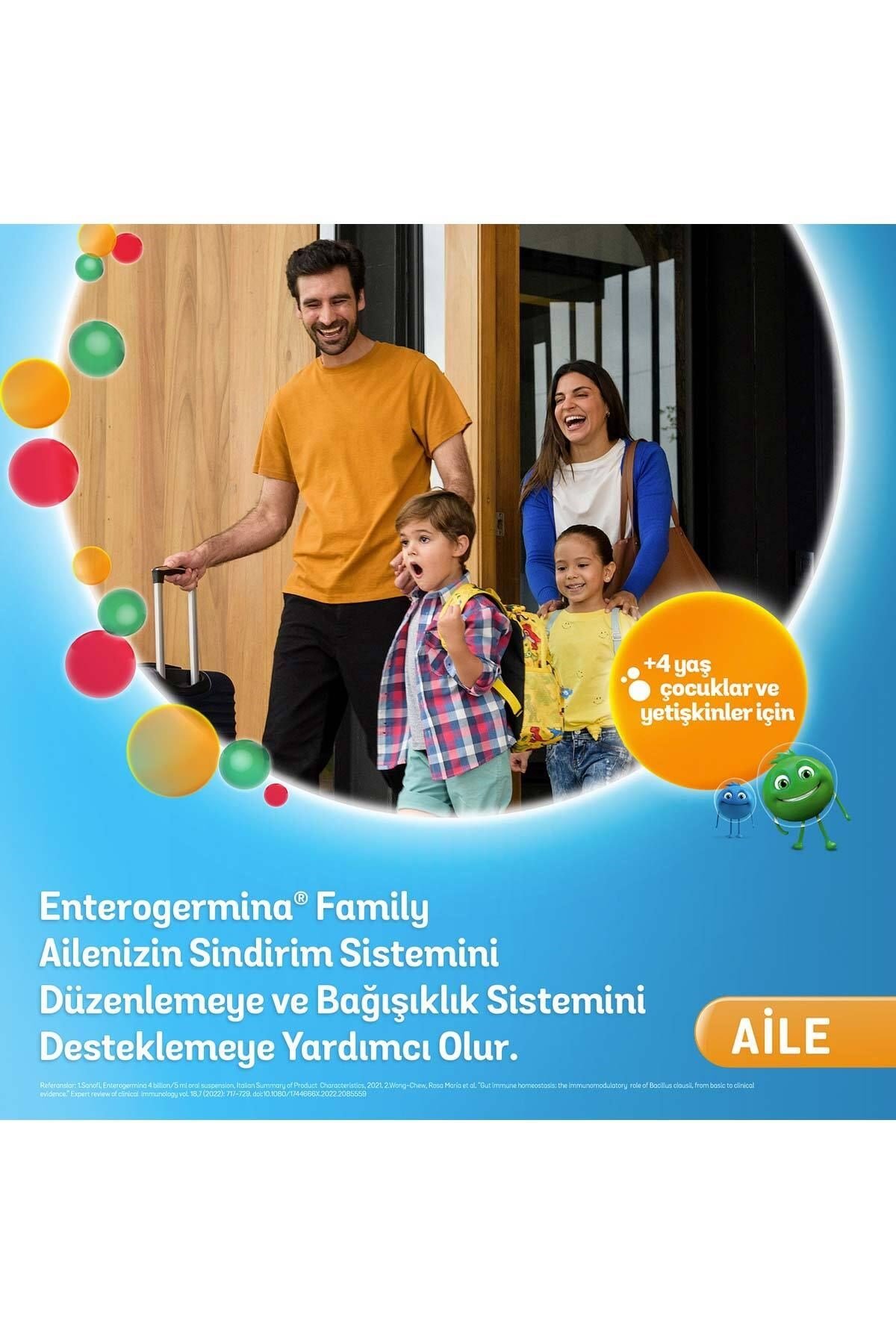 ENTEROGERMİNAPROBİYOTİKLEREnterogermina Family 5 ml x 20 Flakon