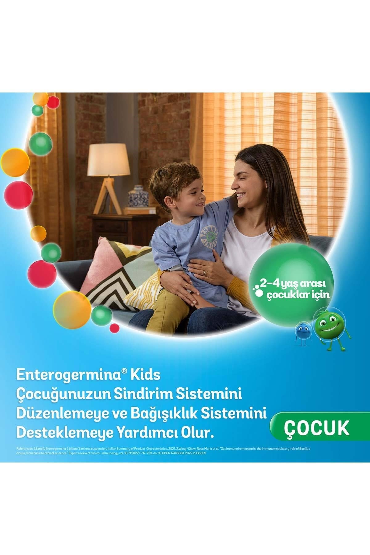 ENTEROGERMİNAPROBİYOTİKLEREnterogermina Kids 5 ml x 20 Flakon