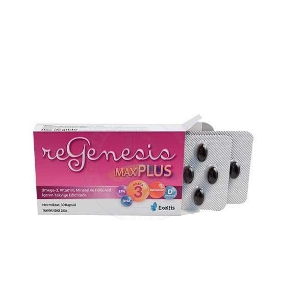 EXELTİSVİTAMİN-MİNERALLERRegenesis Max Plus 30 Kapsül