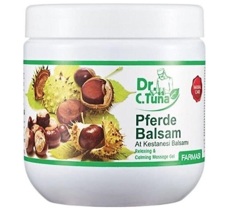 FARMASİVÜCUT NEMLENDİRİCİLERDr. C. Tuna At Kestanesi Masaj Jeli 500 ml