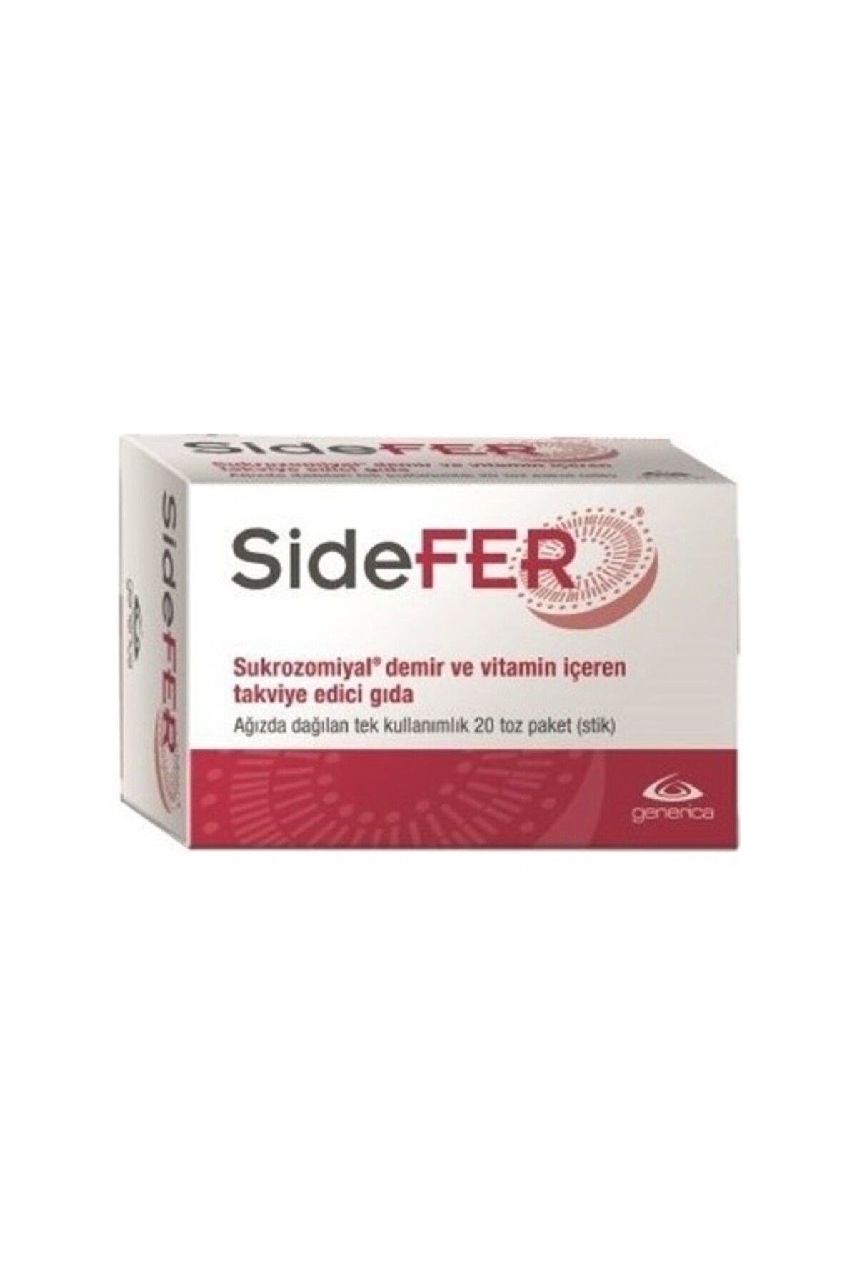 GENERİCAVİTAMİN-MİNERALLERSidefer 20 Sticks