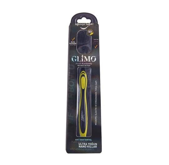 GLİMODİŞ FIRÇALARIGlimo Aktif Karbonlu Sarı Ağız Bakım Diş Fırçası