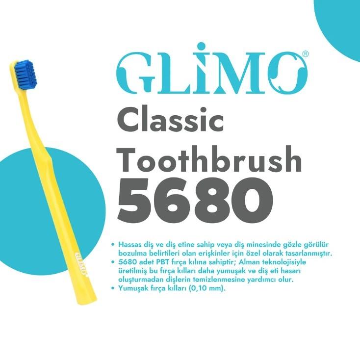 GLİMODİŞ FIRÇALARIGlimo Classic Extra Soft 5680 Diş Fırçası