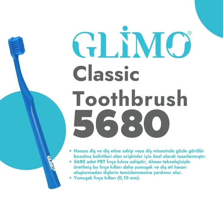 GLİMODİŞ FIRÇALARIGlimo Classic Extra Soft 5680 Diş Fırçası
