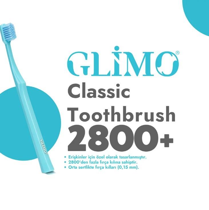 GLİMODİŞ FIRÇALARIGlimo Classic Medium 2800+ Diş Fırçası